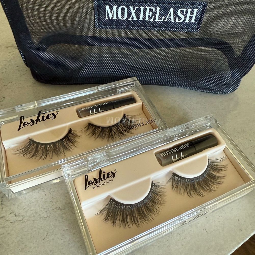 MoxieLash Lashes  NANO-GRIP LASHIEST buy one get one free with free bag